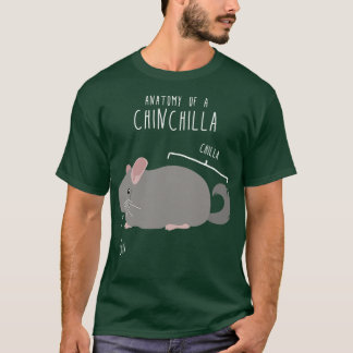 Chinchilla Anatomy 1 T-Shirt