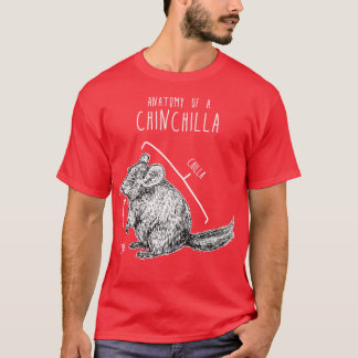 Chinchilla Anatomy T-Shirt