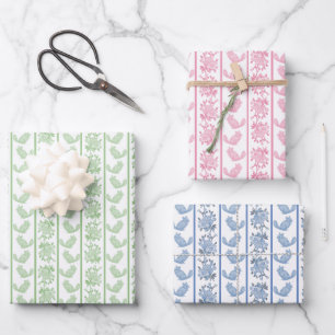 Chinchilla Chintz Wrapping Paper Sheet