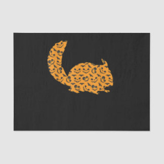 Chinchilla Easy Halloween Outfit Rodent Lazy Tissue Paper