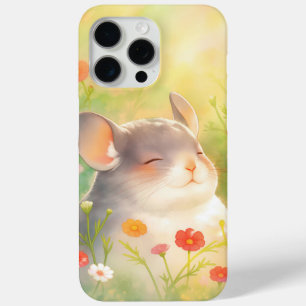 Chinchilla Floral Oasis iPhone 15 Pro Max Case