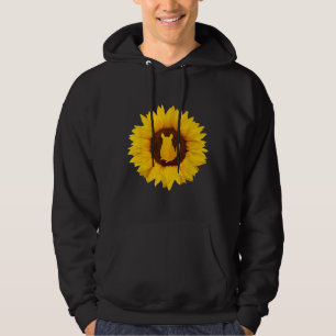 Chinchilla For Women Men Rodent Animal Sunflower L Hoodie