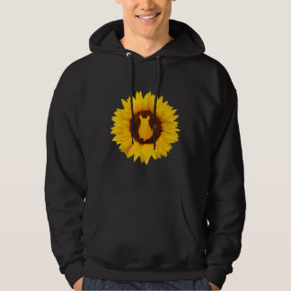 Chinchilla For Women Men Rodent Animal Sunflower L Hoodie
