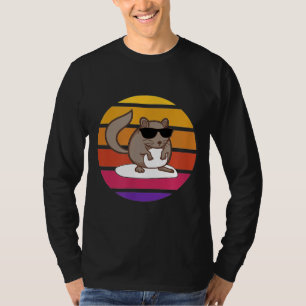 Chinchilla Lover Chinchilla Mum Pet Owner Retro 80 T-Shirt