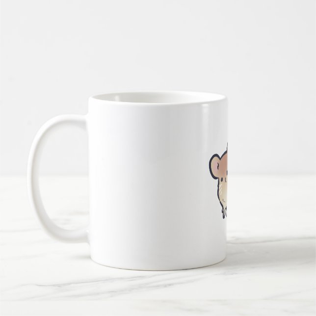 Chinchilla Magic Coffee Mug (Left)