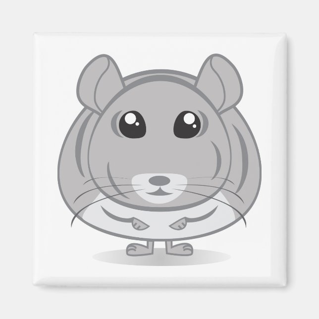 Chinchilla Magnet (Front)