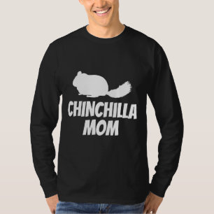 Chinchilla Mum Cute Chinchilla Pe White T-Shirt