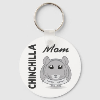 Chinchilla Mum Keychain