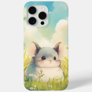 Chinchilla Nestled in Nature Embrace iPhone 15 Pro Max Case