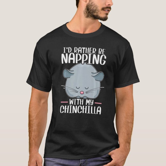 Chinchilla Pet Animal  6 T-Shirt (Front)