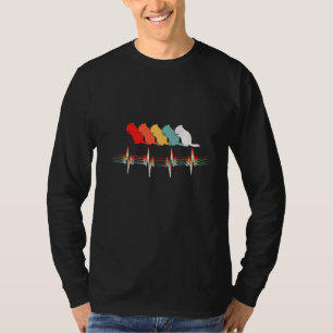 Chinchilla Retro Sunset T-Shirt