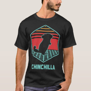 Chinchilla Retro Vintage 80s Style T-Shirt