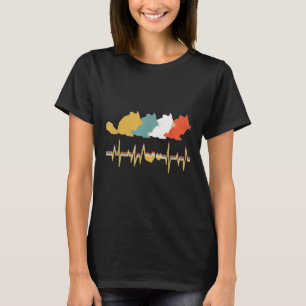 Chinchilla Retro Vintage He Beat Animal Lover T T-Shirt