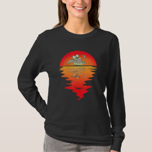 Chinchilla Summer Time Chinchilla Vintage Sunset T-Shirt
