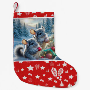 Chinchillas' Christmas Stocking