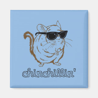 Chinchillin' Magnet