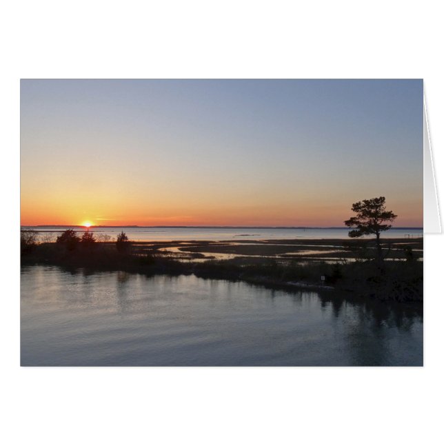 Chincoteague Sunset I Virginia Landscape (Front Horizontal)