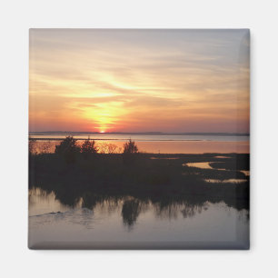 Chincoteague Sunset II Virginia Landscape Magnet