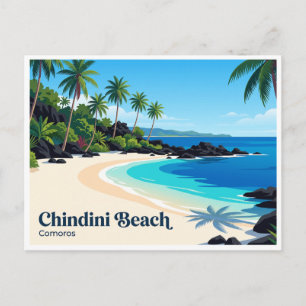 Chindini Beach Comoros Postcard