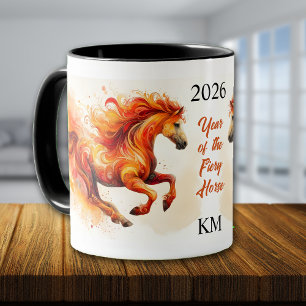 Chinese 2026 Year of the Fiery Horse Mug 2