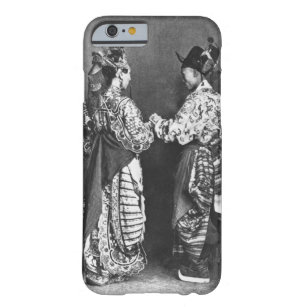 Chinese actors from behind, c.1870 (b/w photo) barely there iPhone 6 case