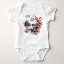 Chinese ancient pavilion landscape painting