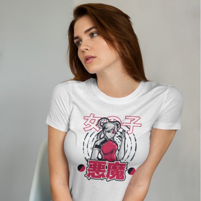 Chinese Anime Girl  T-Shirt (Creator Uploaded)