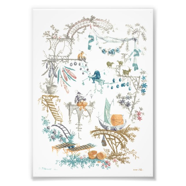 Chinese Arabesque Photo Enlargement (Front)