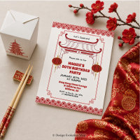 Chinese Asian Birthday Party