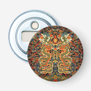 Chinese Asian Dragon Colourful Art Bottle Opener