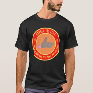 Chinese Astrology Rabbit sign T-Shirt