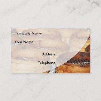 Chinese Bamboo Steamers Business Card