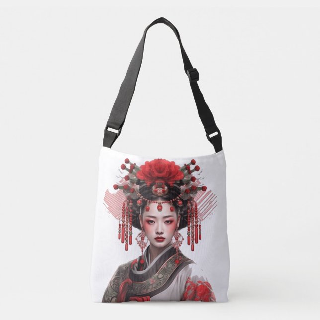 Chinese Beauty Print Bag (Front)