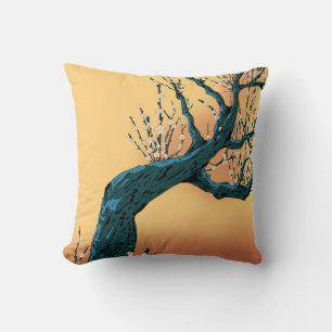 Chinese Blossom Tree Cushion