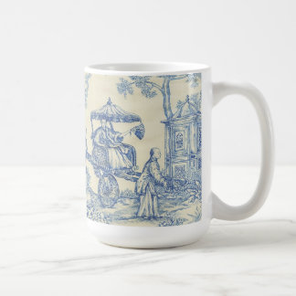 Chinese Blue Toile Coffee Mug