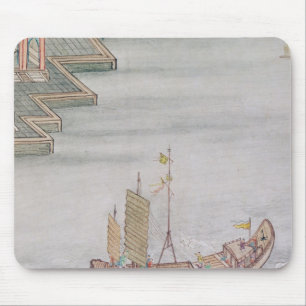 Chinese Boat Mouse Pad