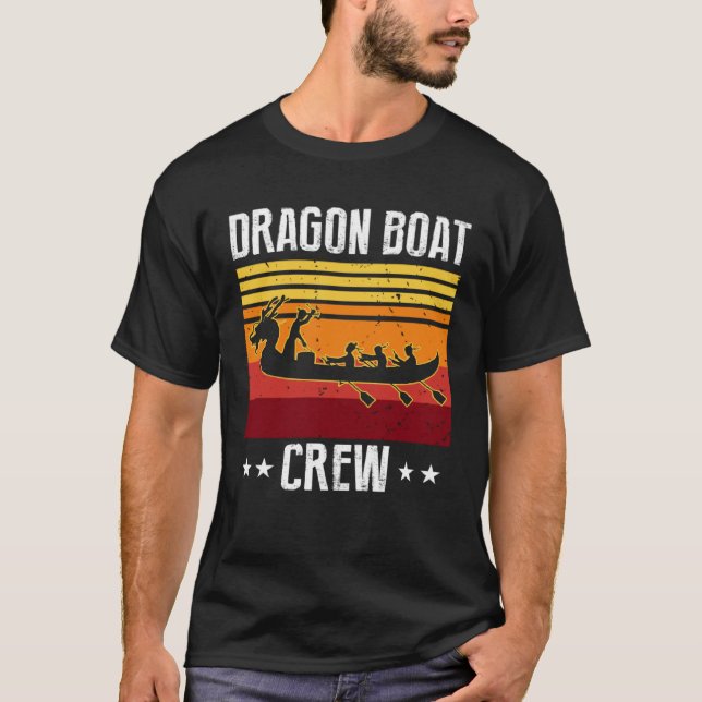 Chinese Boat Racing Quote for Dragon Boat Coach  1 T-Shirt (Front)