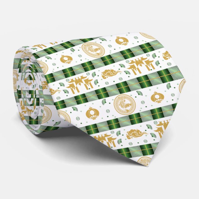 Chinese Born in Year of the Tiger Tie (Rolled)