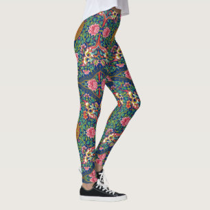 Chinese Botanical Leggings - Pretty