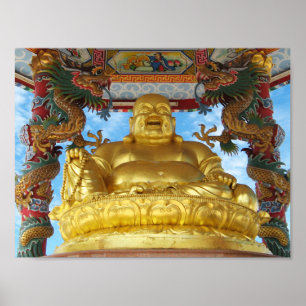Chinese Buddha Poster