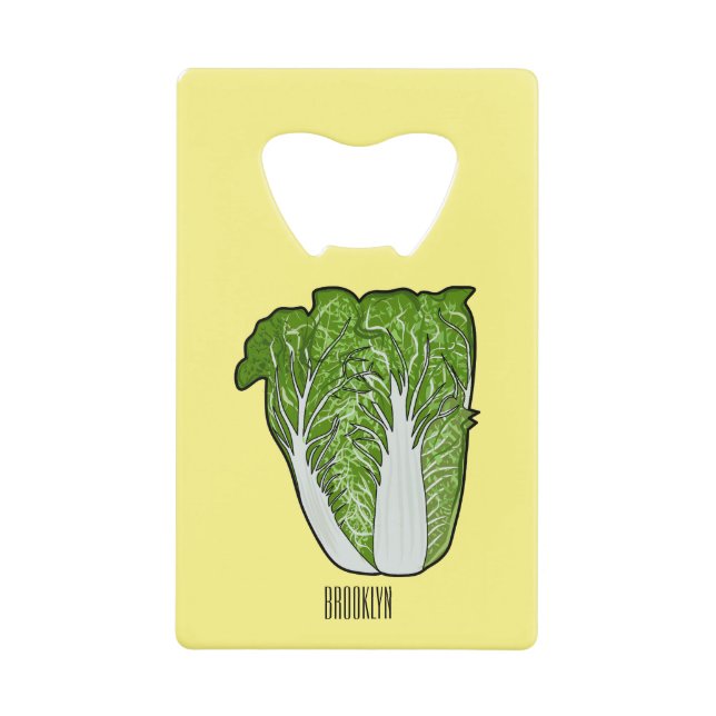 Chinese cabbage cartoon illustration  (Front)
