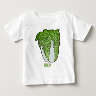 Chinese cabbage cartoon illustration  baby T-Shirt