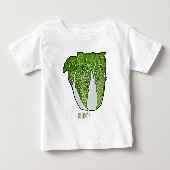 Chinese cabbage cartoon illustration  baby T-Shirt (Front)