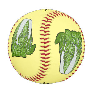 Chinese cabbage cartoon illustration baseball