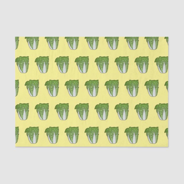 Chinese cabbage cartoon illustration  tissue paper (Front)