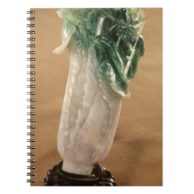 Chinese cabbage, Korean, 19th century (jade) Notebook (Front)