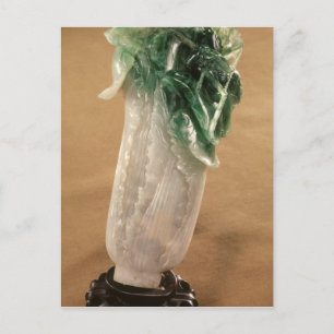 Chinese cabbage, Korean, 19th century (jade) Postcard