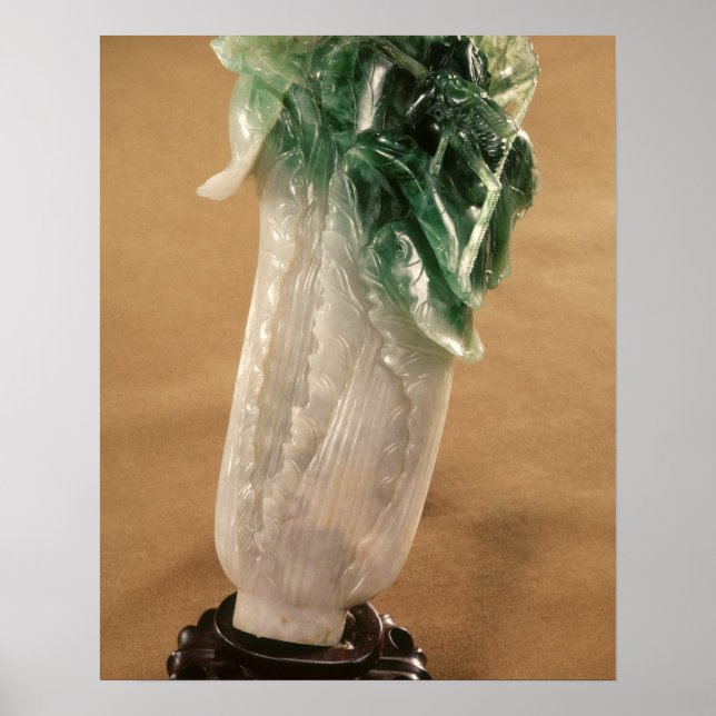Chinese cabbage, Korean, 19th century (jade) Poster (Front)