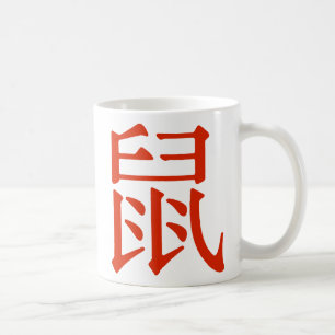 Chinese Character for Rat Coffee Mug