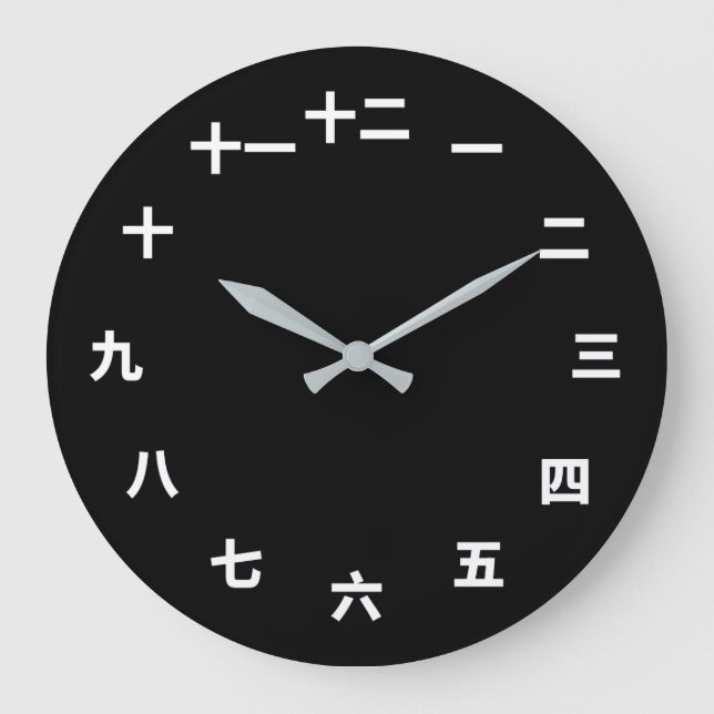 Chinese Characters Clock (Front)